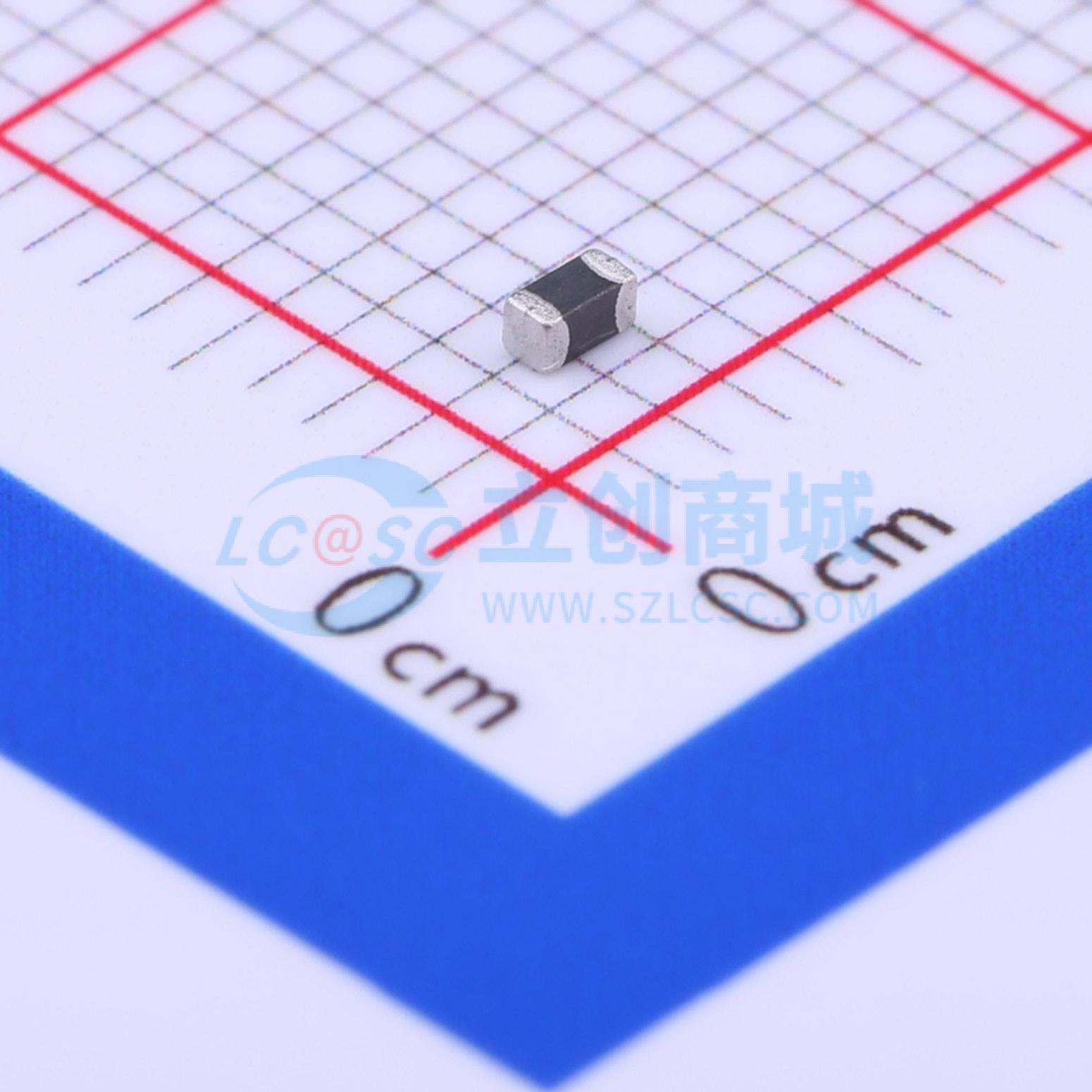 50只 磁珠 PZ1608U600-2R5TF 0603 60Ω@100MHz ±25% 40mΩ 2.5A