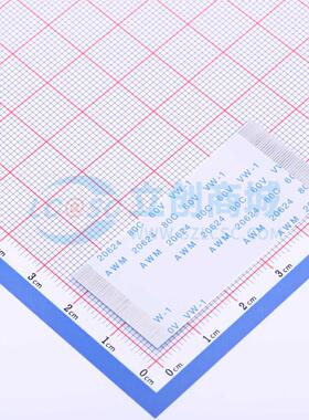 FFC连接线 JS05A-45P-050-4-8 P=0.5mm 45P 0.3mm 同向