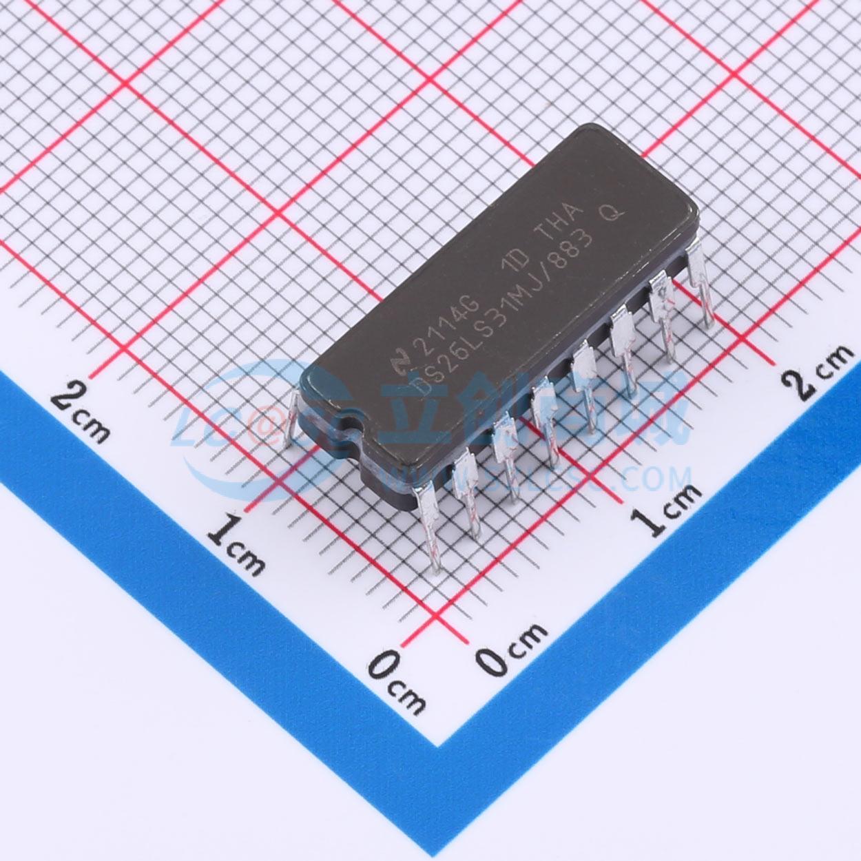 RS-485/RS-422芯片 DS26LS31MJ/883 CDIP-16 原装 电子元器件配单