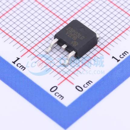 场效应管MOS 25P03LG-VB TO-252 30V 26A VBsemi微碧