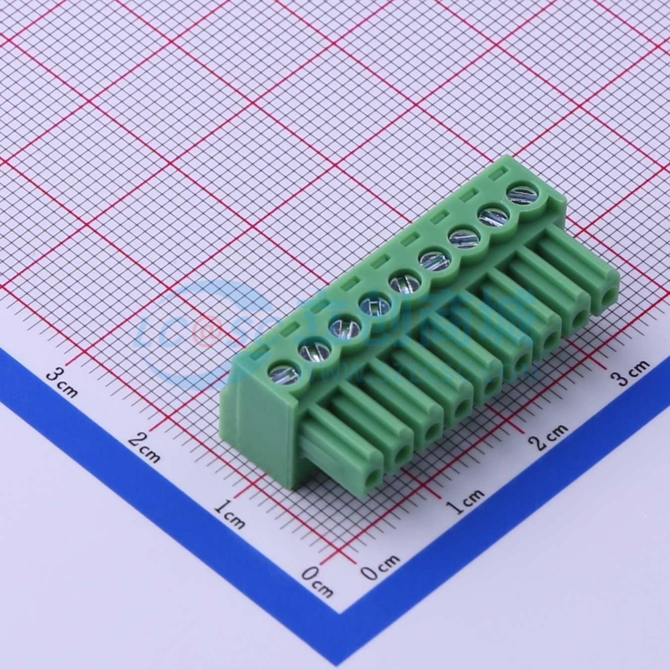 插拔式接线端子 KF2EDGK-3.5-9P P=3.5mm 插头 1x9P 电子元器件