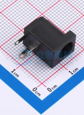DC电源连接器 XDJK-0051-025 插件 弯插 2.1mm 6.3mm 电子元器件
