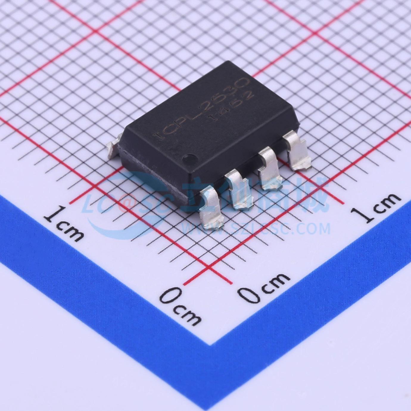 逻辑输出光耦 ICPL2530SM SOP-8-2.54mm 原装正品 电子元器件配单