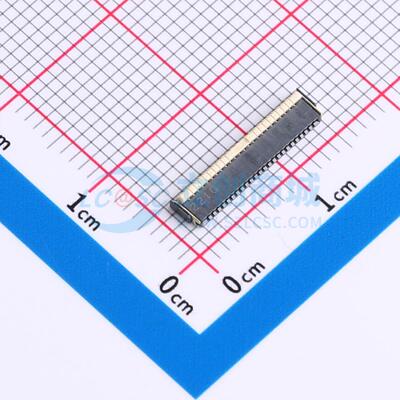 连接器 AYF532435 SMD,P=0.5mm,卧贴 翻盖式 24P 双侧触点/上下接