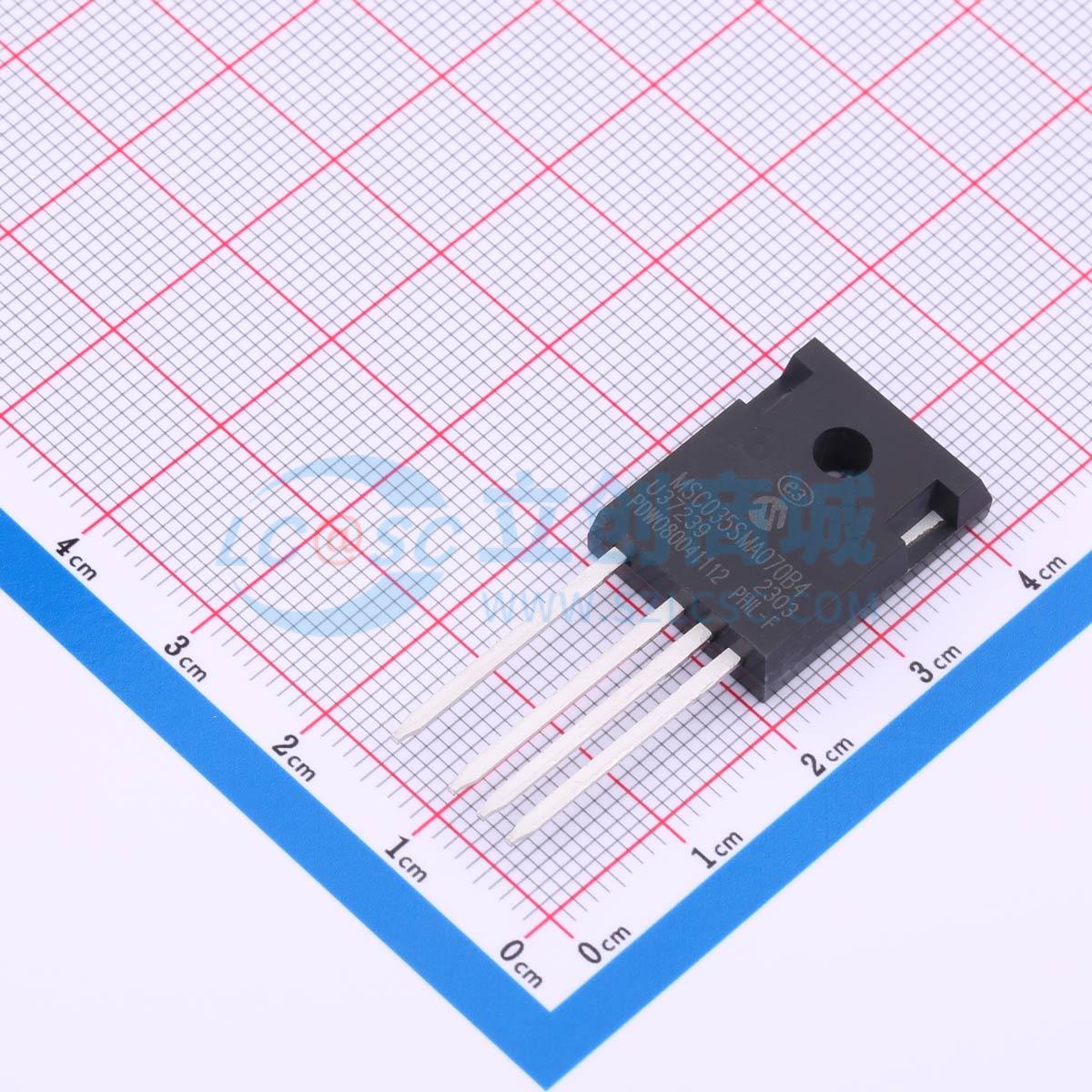 场效应管MOS MSC035SMA070B4 TO-247-4 700V 77A MICROCHIP(美国