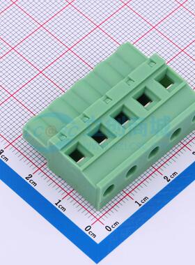 插拔式接线端子 KF2EDGKB-7.62-5P P=7.62mm 原装 电子元器件配单