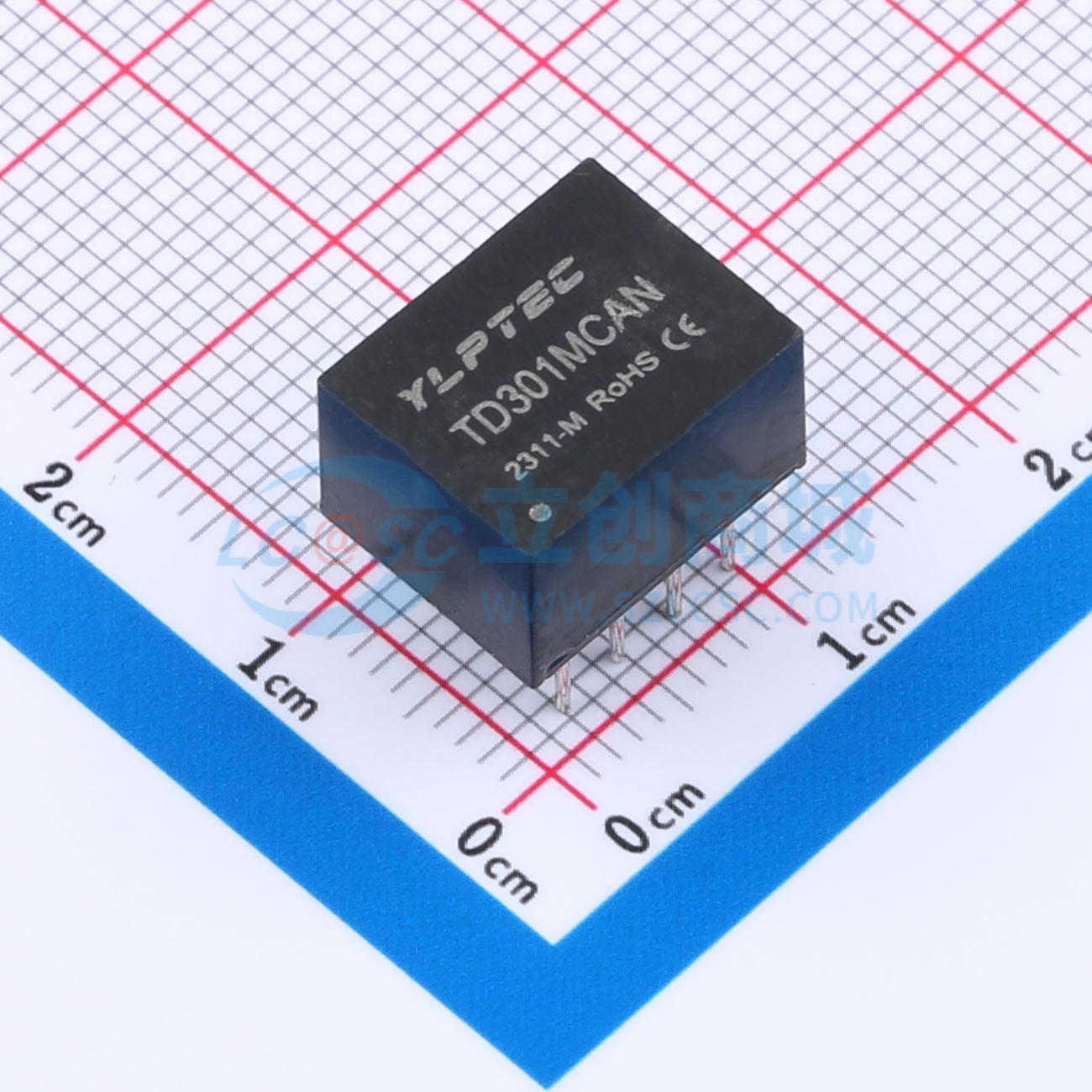CAN总线模块 TD301MCAN 插件-7P,12.8x10.2mm 电子元器件配单