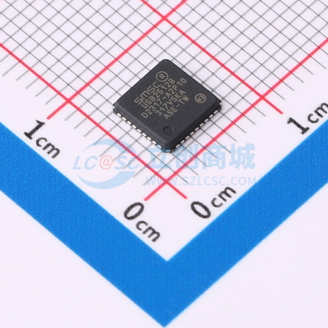 USB转换芯片 USB2512B-AEZG TQFN-36-EP(6x6) 电子元器件配单