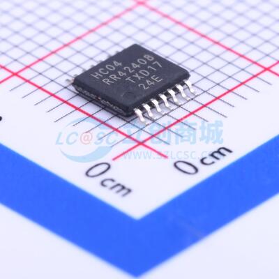 反相器 74HC04PW,118 TSSOP-14 原装正品 电子元器件配单