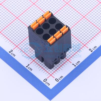 插拔式接线端子 KF2EDGKS-3.5-2*3P P=3.5mm 插头 2x3P 原装正品