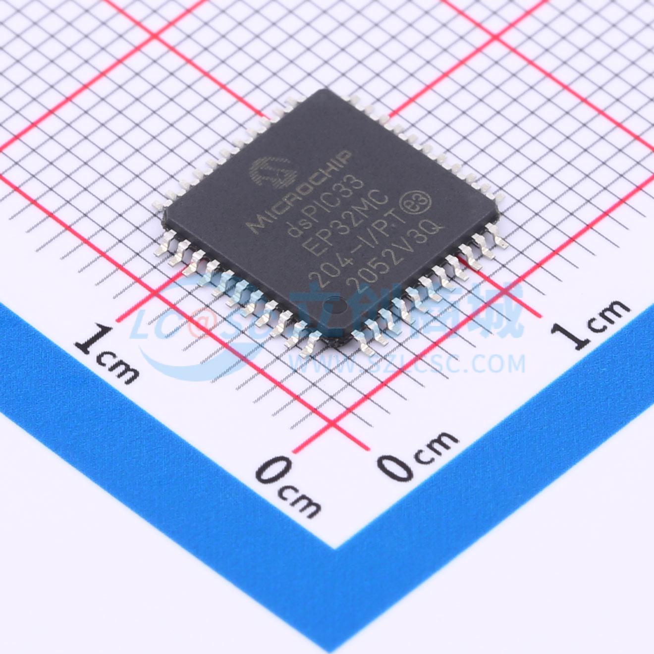 数字信号处理器(DSP/DSC) DSPIC33EP32MC204-I/PT TQFP-44(10x10)