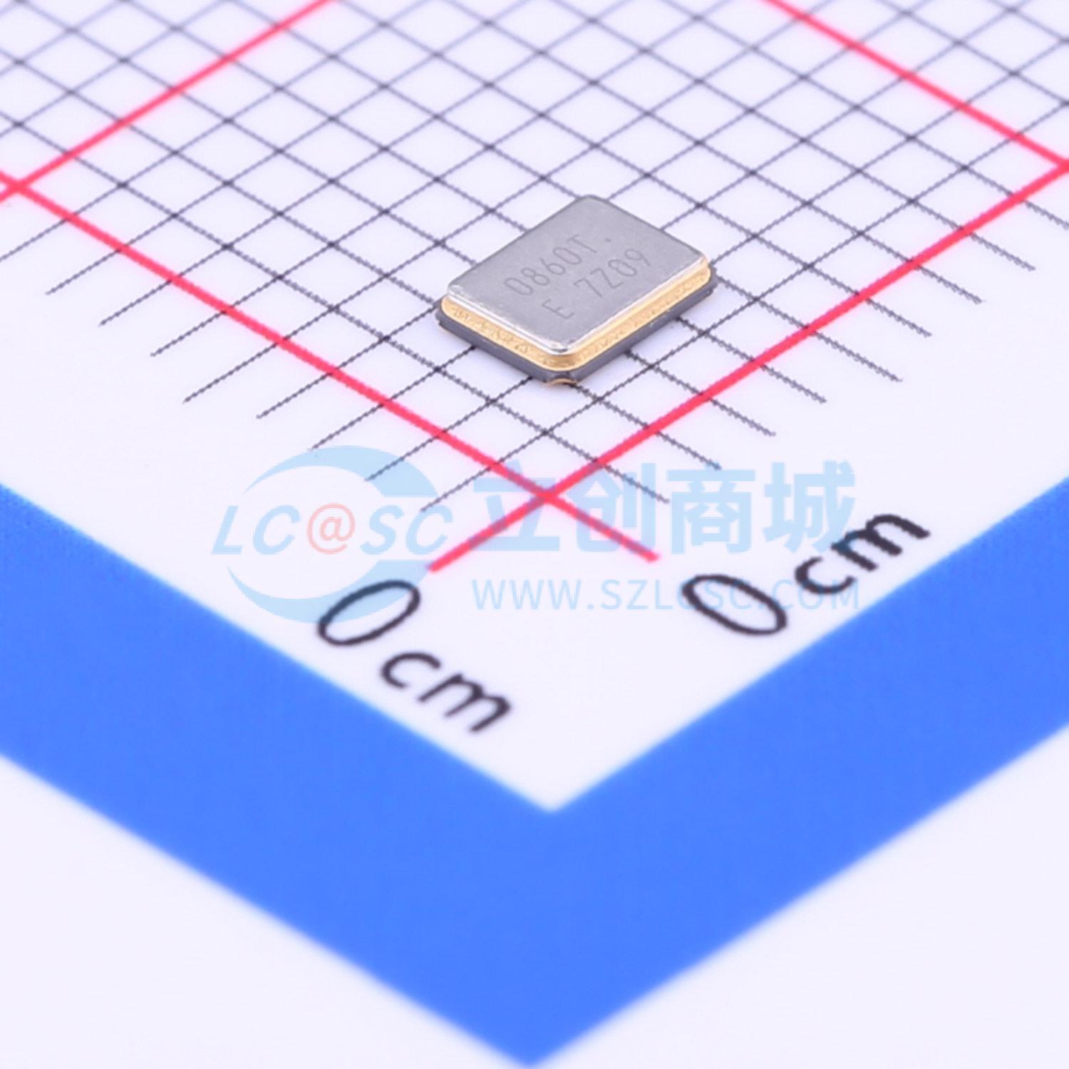 无源晶振 X1E0000210860 SMD3225-4P 27.12MHz ±10ppm 12pF 原装