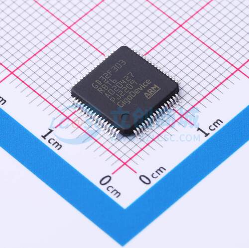 单片机(MCU/MPU/SOC) GD32F303RBT6 LQFP-64(10x10) 电子元器件