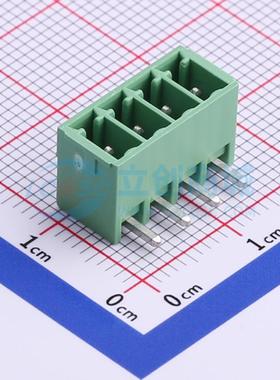 插拔式接线端子 1844236 弯插,P=3.5mm 板端/插座-闭口 1x4P 原装