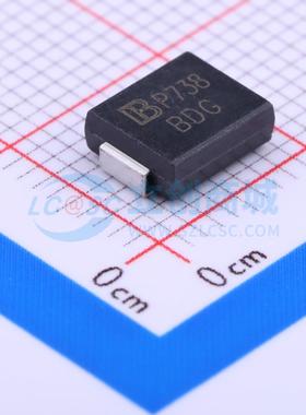 TVS/ESD管 SMCJ6.0CA/TR13 SMC(DO-214AB) 6V 145.7A 君耀