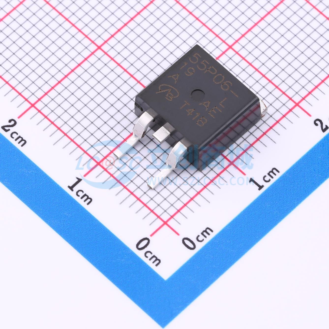场效应管MOS SUM55P06-19L-E3-VB TO-263 60V 110A VBsemi微碧