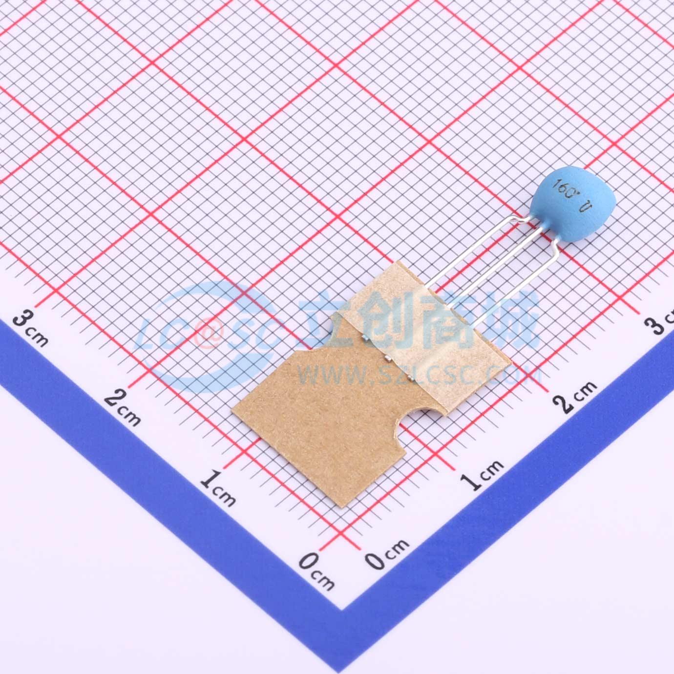 陶瓷谐振器(无源) CSTLS16M0X53-A0 SIP-3-2.5mm 16MHz 15pF 50Ω