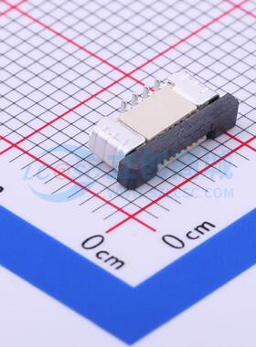 连接器 X05C2008TZ SMD,P=0.5mm 抽屉式 8P 单侧触点/垂直