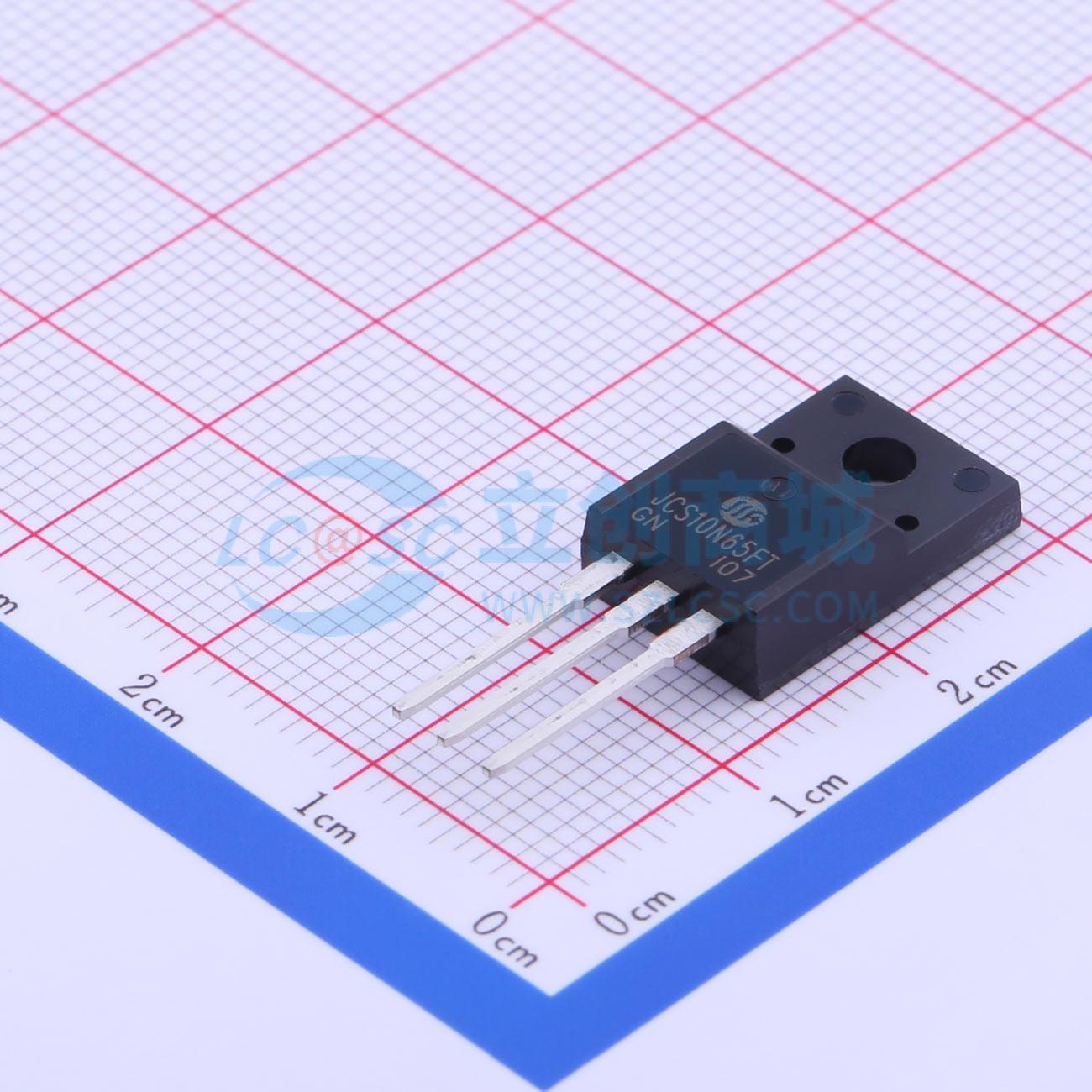 场效应管MOS JCS10N65FT-220MF TO-220F-3 650V 9.5A 吉林华微