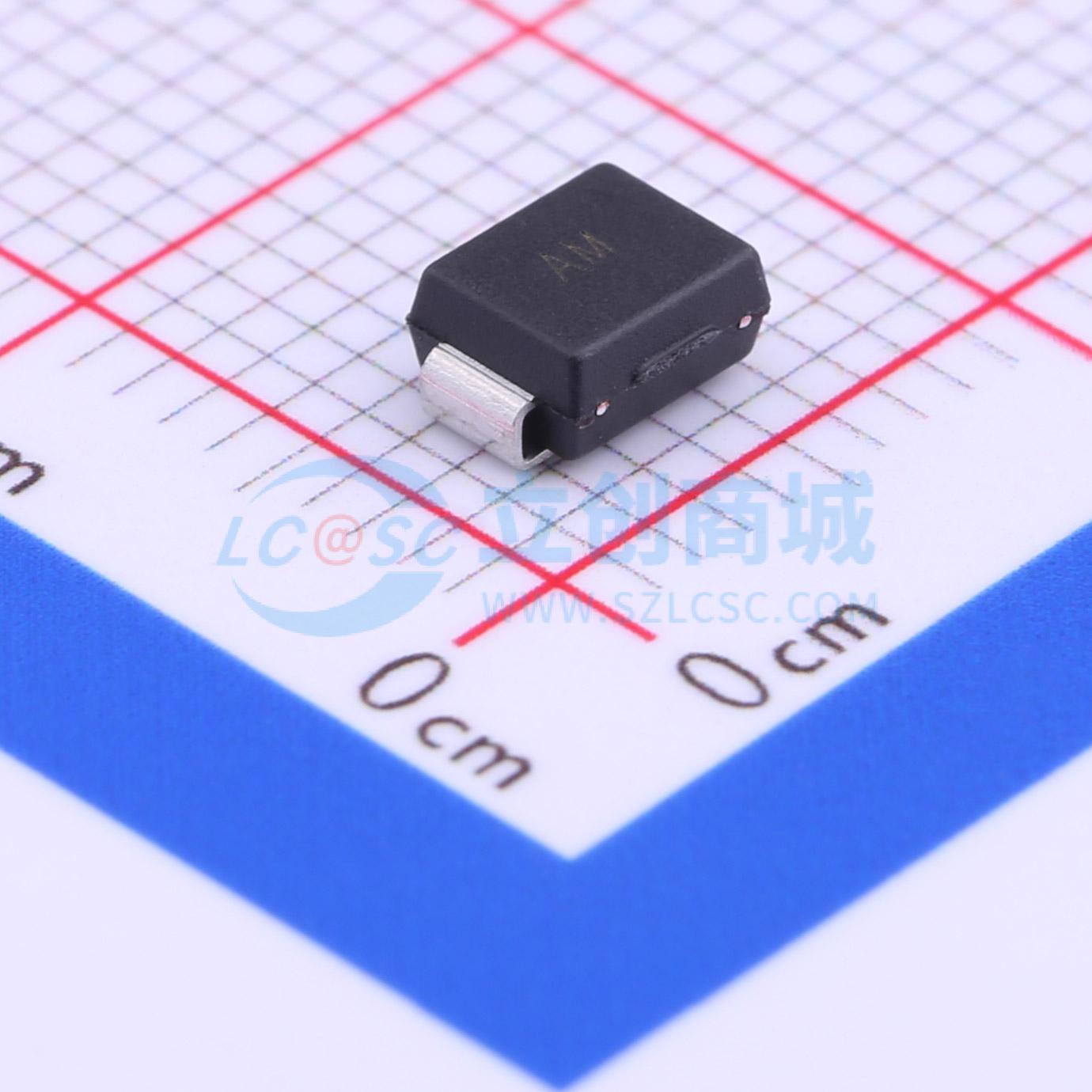 TVS/ESD管 SMBJ7.0CA SMB(DO-214AA) 7V 50A YANGJIE(扬杰)
