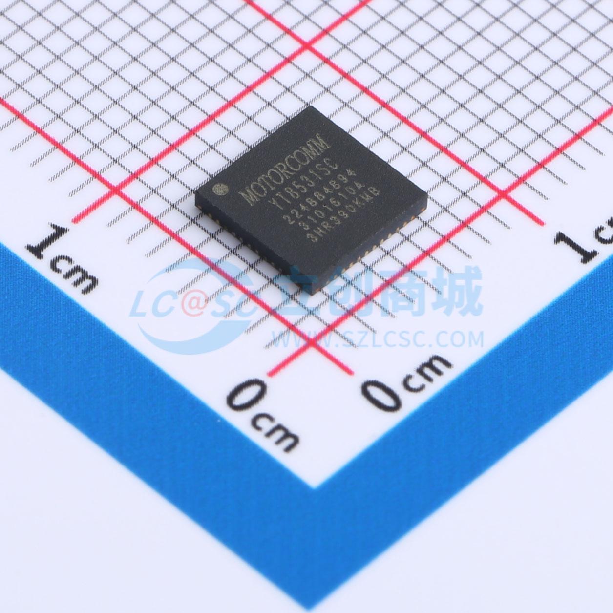 以太网收发器 YT8531SC QFN-48(6x6) 原装正品 电子元器件配单