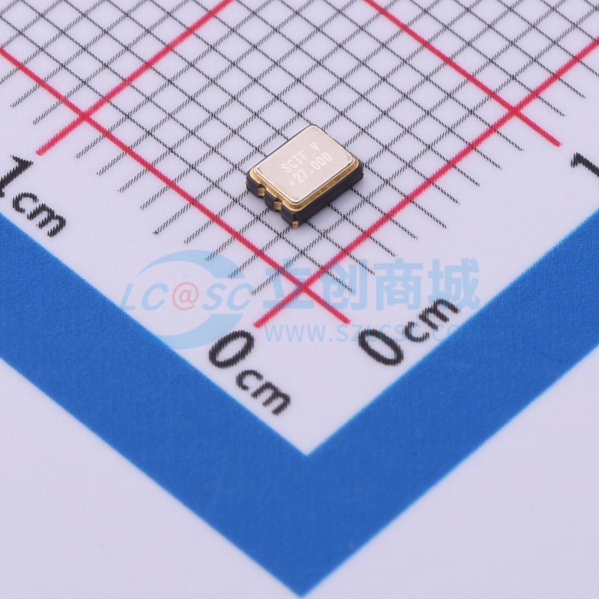 压控晶体振荡器(VCXO) SX3V27.000B20100F30TNN SMD3225-4P 27MHz