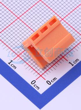 插拔式接线端子 HT396R-3.96-3P 弯插,P=3.96mm 板端/插座-开口 1