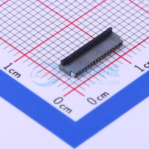 连接器 FH35C-31S-0.3SHW(50) SMD,P=0.3mm,卧贴 翻盖式 31P 双侧