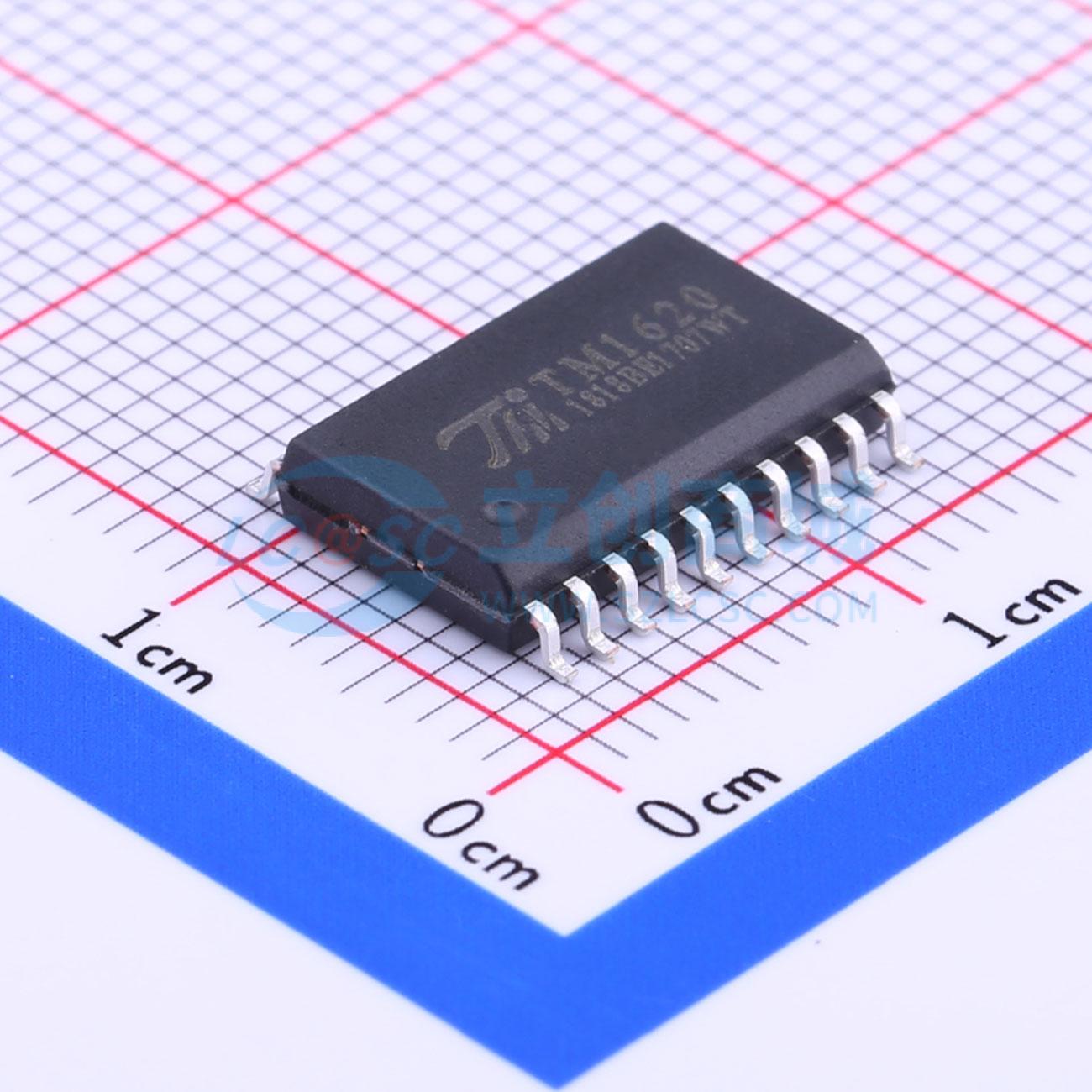 数码管驱动 TM1620 SOIC-20-300mil 原装正品 电子元器件配单