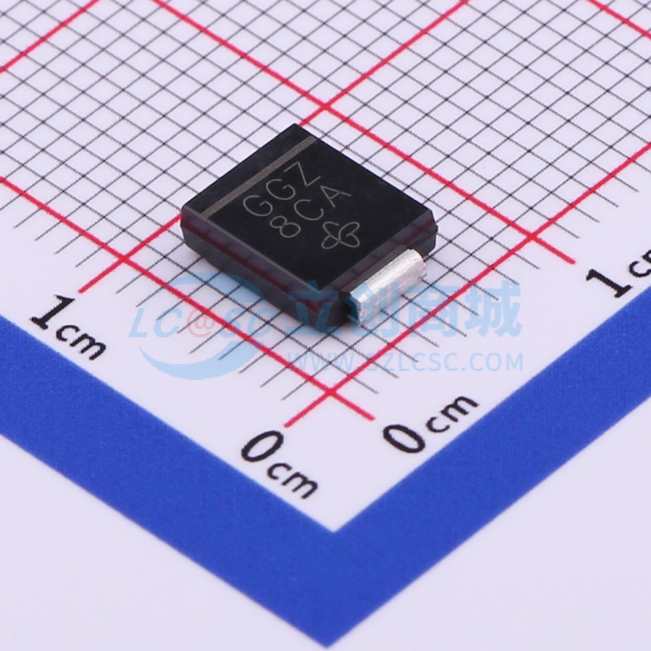 TVS/ESD管 SMCJ100A-E3/57T DO-214AB(SMCJ) 100V 9.3A 原装正品