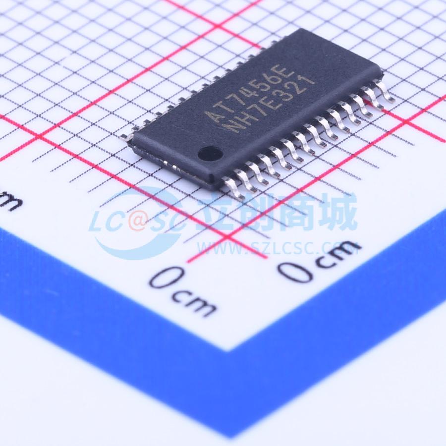 单片机(MCU/MPU/SOC) AT7456E TSSOP-28-EP 原装 电子元器件配单