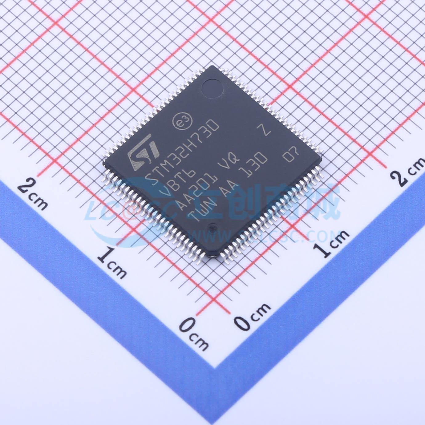 单片机(MCU/MPU/SOC) STM32H730VBT6 LQFP-100(14x14) 电子元器件