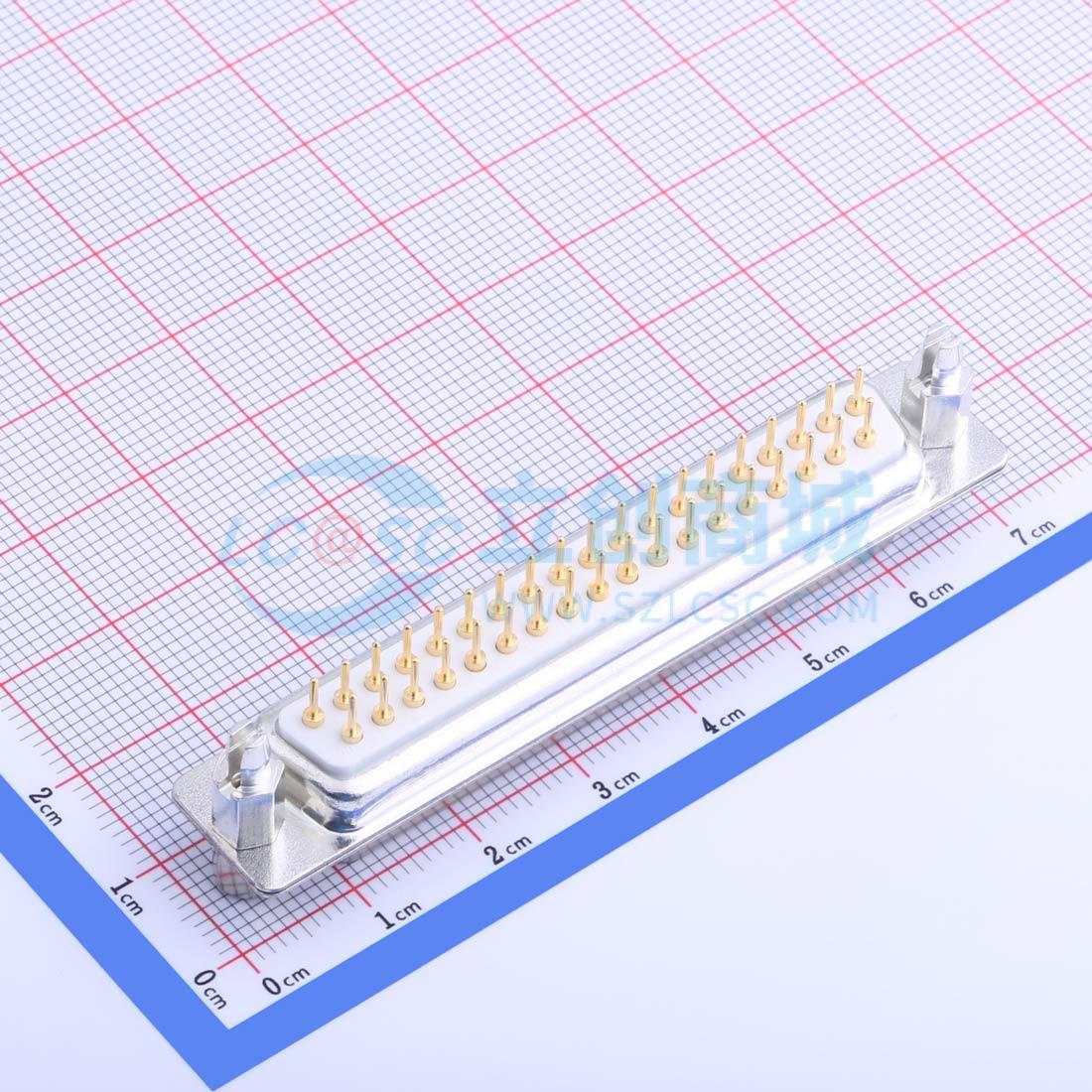 D-Sub/VGA连接器 D-DMSC37PF-F001 插件 原装正品 电子元器件配单