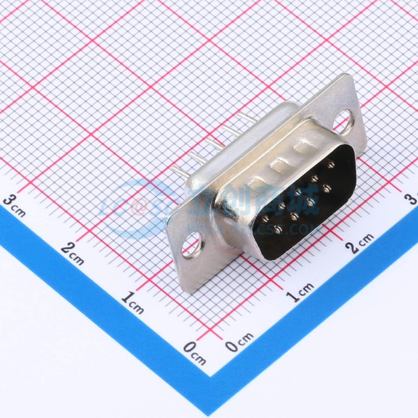 D-Sub/VGA连接器 DS1034-09MBN0SS 插件 公 9P 电子元器件配单