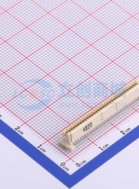 板对板与背板连接器 714390164 SMD,P=1mm 64P 立贴 电子元器件