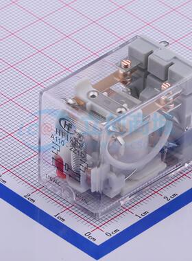 功率继电器 HF18FF/A110-2Z13D 插件,21.5x28mm 8 110V 原装正品