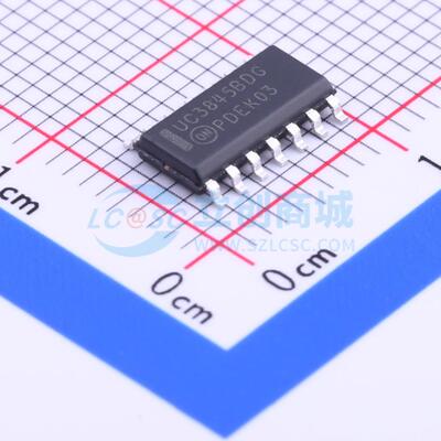 AC-DC控制器和稳压器 UC3845BDR2G SOIC-14 原装 电子元器件配单