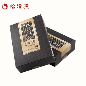 黑茶湖南安化正宗怡清源380g金花茯砖茶高山野生陈年茯茶安华原料