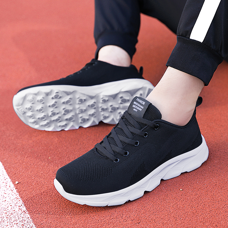 春季品牌运动男鞋网面透气潮鞋男