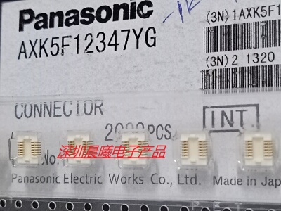 松下连接器AXK5F12347YG12pin