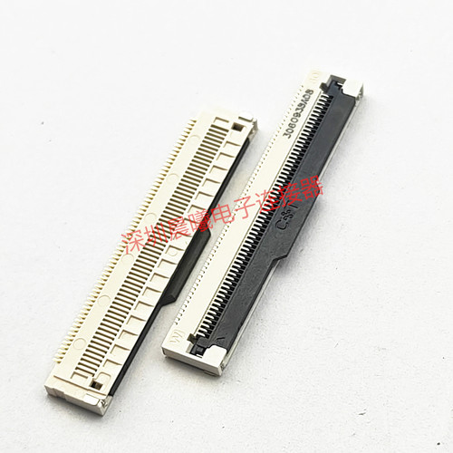 C&T原装0.5mmFPC带锁连接器
