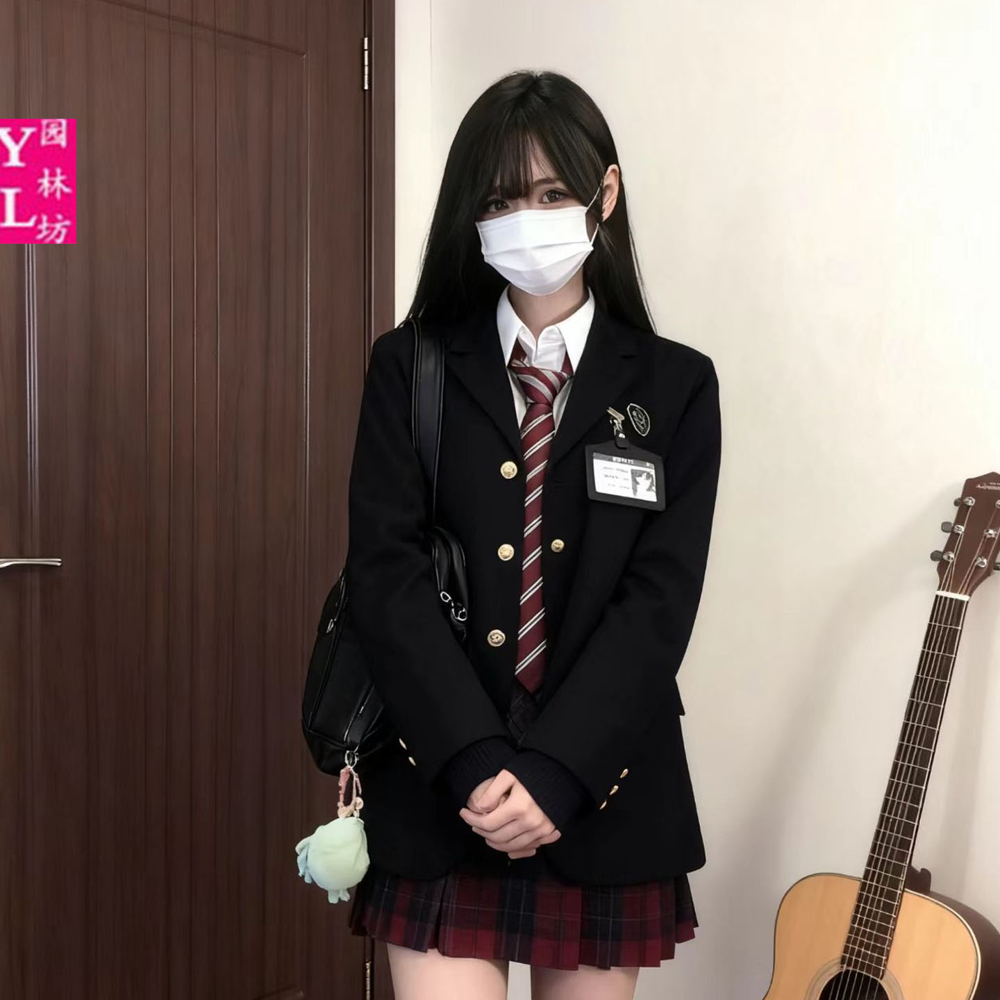 学院风jk制服女一整套秋冬季穿搭日系原创正版校供感西装套装jk裙