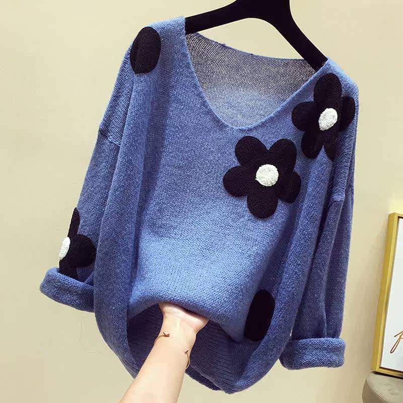 加肥加大码女装初秋新款肚子胖妹妹200斤洋气遮毛衣减龄针织衫潮在类目 女装/女士精品, 大码女装中 - 来自Buy2taobao.com提供专业的淘宝代购服务