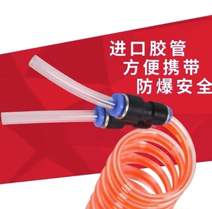 焊炬便携式小型气管煤弹簧2升焊枪伸缩氧气管连接焊具4mm
