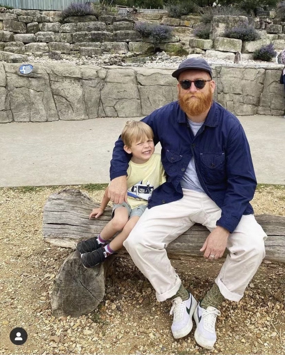 日潮攀岩小野人 LOOSE TAPERED PANTS男女款宽松米色九分裤锥形裤