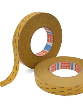 德国进口德莎tesa8478黑色无基材可模切强力 高粘耐高温 热熔胶带