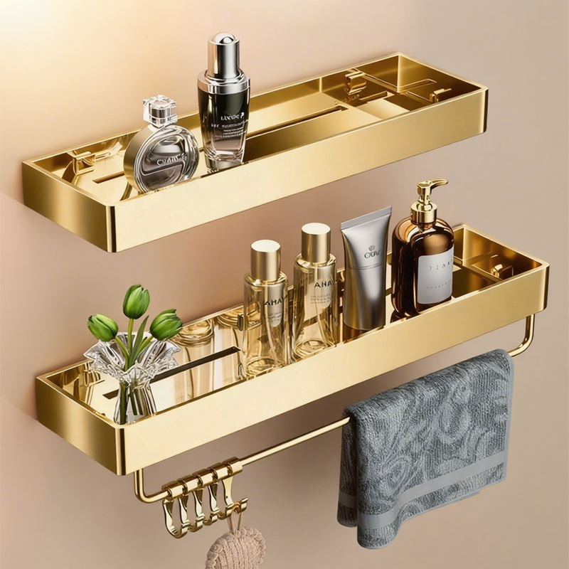 卫生间置物架可拆洗免打孔收纳架