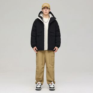 今年流行爆款羽绒服男2024新款冬季加厚薄款男中长款青少年内胆