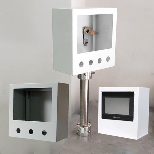 7寸触摸屏安装盒人机面安装支架