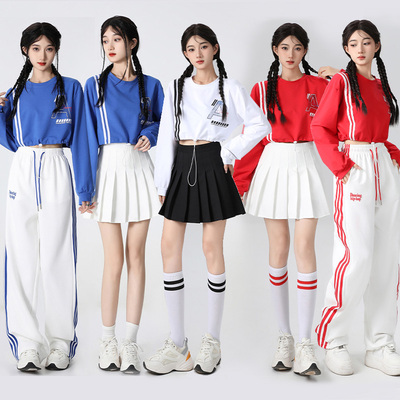 韩版女团成人学生爵士舞演出服